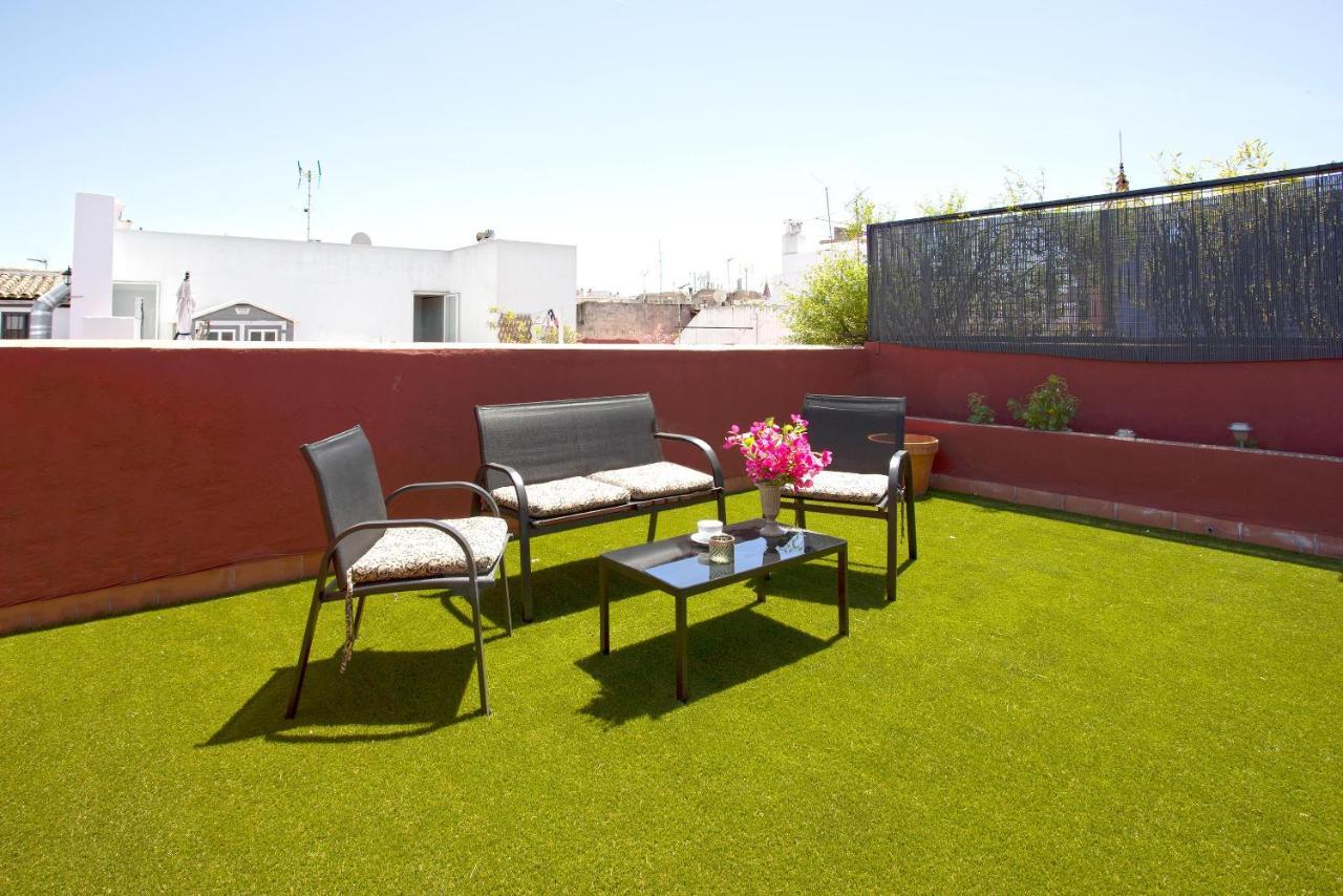 Genteel Home Salvador Terrace Sevilla Eksteriør billede