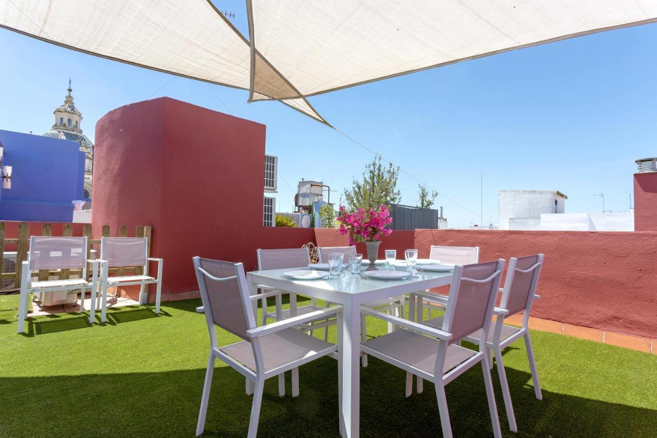 Genteel Home Salvador Terrace Sevilla Eksteriør billede